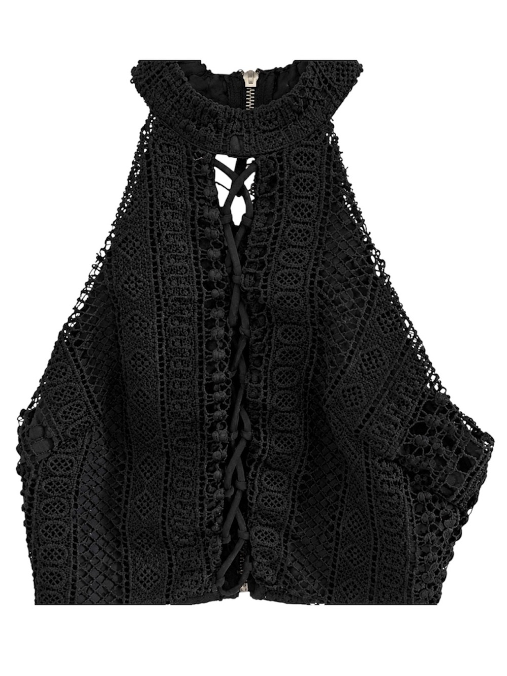 NWOT LF Embroider Lace Crop Top